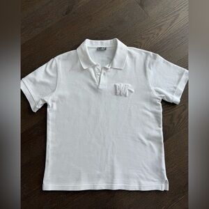 Men Dior White Polo Shirt